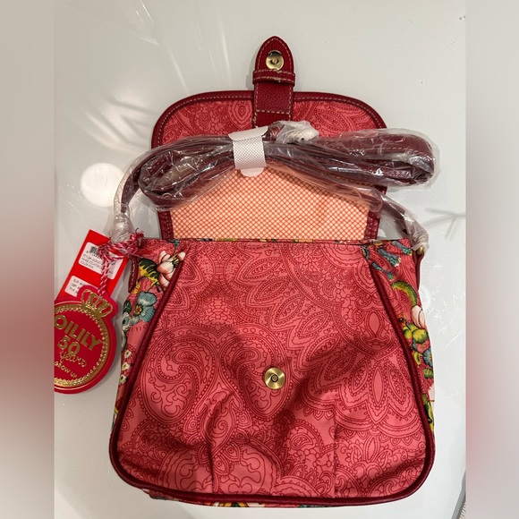 Oilily crossover bag floral 8” by 9” new - Picture 5 of 6